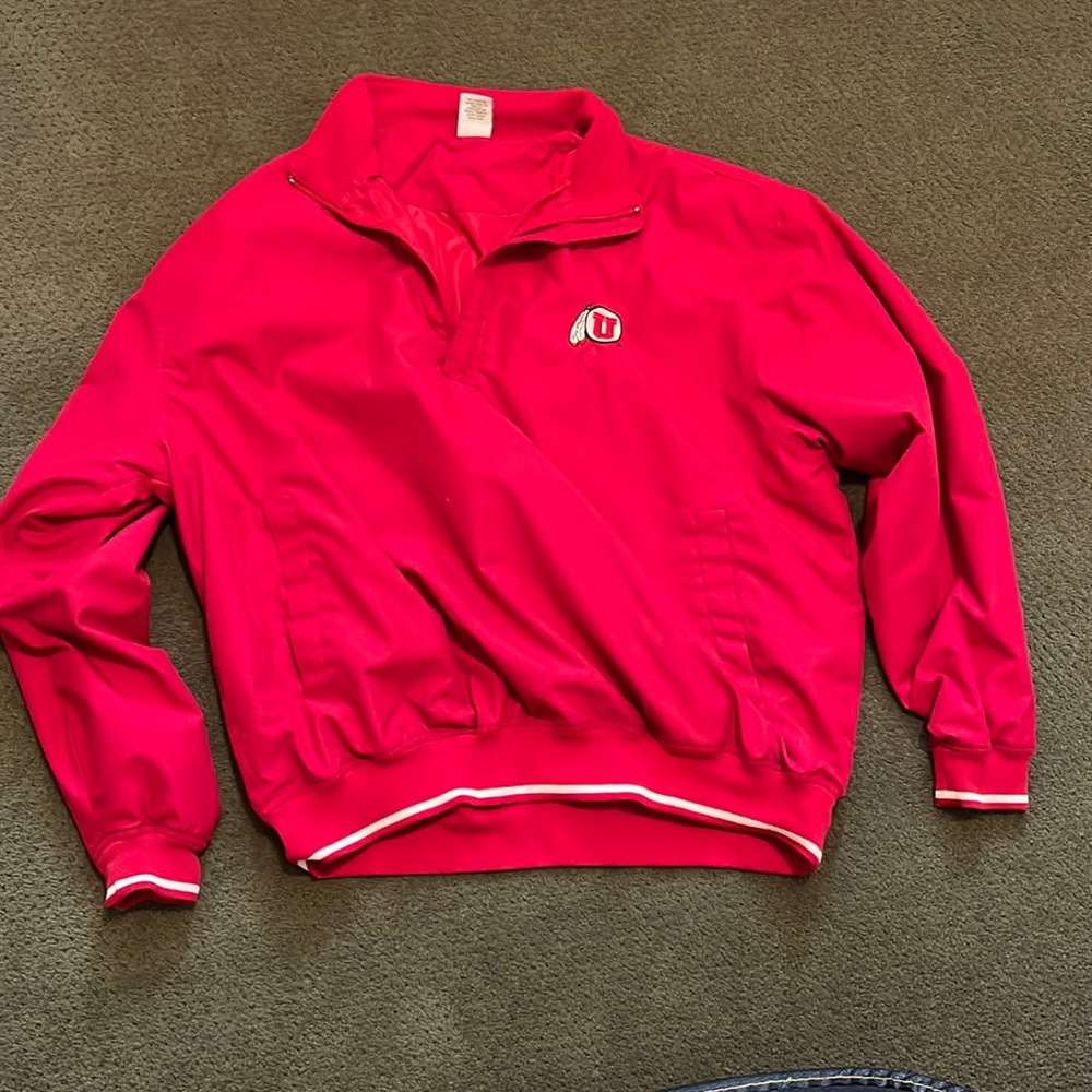 University of utah varsity jacket